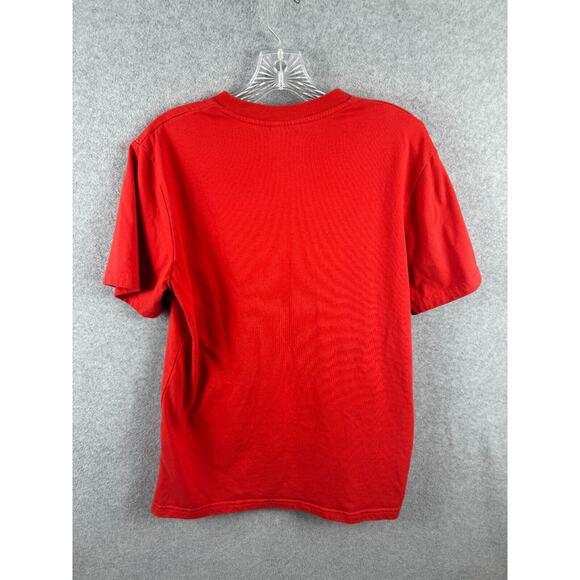 Burger King Whopper Employee Shirt Size M Red Short Sleeve Tee Summer Uniform - Picture 5 of 8